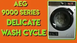 AEG 9000 Series Delicate Wash Cycle 2018
