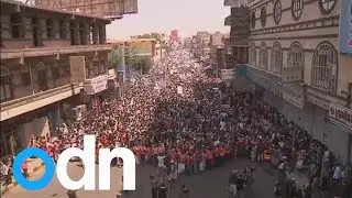 Thousands of Yemenis stage anti-government protest in Sanaa