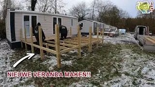 VERHUURCHALET Afmaken & Veranda Plaatsen - Deel 3