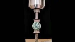 I tried Friction welding on marble ball ✨️