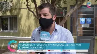 SE APROBÓ EL PRESUPUESTO MUNICIPAL DEL 2021 POR $2 500 000 000 EN VGG