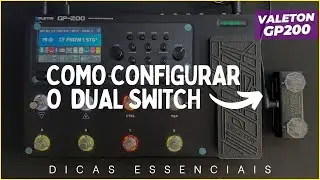 COMO CONFIGURAR O DUAL SWITCH NA VALETON GP200 / GP200LT / GP200JR
