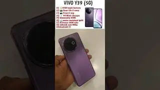 📱 Vivo Y39 5G Review: 6500mAh Battery & 50MP AI Camera! 🔥#shorts #shortsfeed #vivo #top10 #vivov60