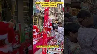 Crawford Market Street Shopping #christmas #shortsfeed #trending