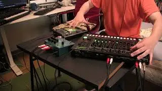 25/07/21 カオシレーターと 演奏してみた Roland TR-8S タッチパネルだから表現できるノリを目指す
