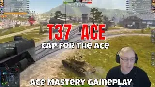 T37 Ace Mastery in Ghost Factory F2P american line grind #wotb #wotblitz