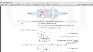 Design of riveted joint