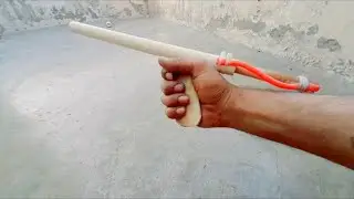 How to make a pvc pipe gun || pvc pipe gun Slingshot ||