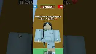 🌴BIGGEST PLANT in Grow A Garden!? #roblox #growagarden #robux #gaming #robloxedit #bloxfruits #psx