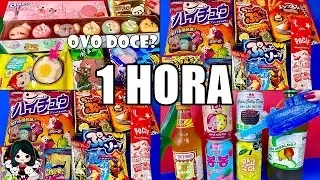 OVO DOCE, Pedra De CHOCOLATE, Bala FANTASMA, Suquinho Da Vovó Experimentando