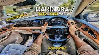 Why Buy a Luxury Car? 🇩🇪 Mahindra XUV 7XO AX7 L POV Drive: It&rsquo;s Insane! 🚀  2026 XUV 7XO Pov Drive