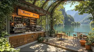 Summer Rustic Jazz Cafe &ndash; Outdoor Coffee Ambience With Tranquil Jazz & Birds Song For Calm