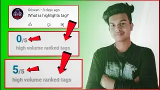 vidiq high volume ranked tags | Q&A | What ia highlights tag?