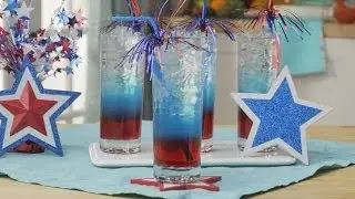 How to Make a Patriotic Layered Drink