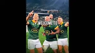 Welcome to South Africa 🇿🇦😁 #rugby #edit #viralvideo #southafrica #spingboks