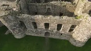 inside Beaumaris castle with my DJI FPV Today 13/10/25