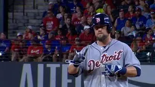 DET@TEX: McGehee records four hits in Tigers' win