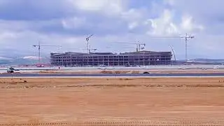 Greece - Crete - new Airport in Kastelli - construction site -  30.10.2024 #crete #airport #travel