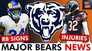 MAJOR Bears Injury Updates On Kyler Gordon, Terell Smith & Others + Chicago Signs A Running Back