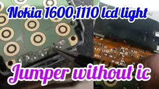 Nokia 1600,1110,LCD(Display)light jumper/Nokia 1600 lcd light jumper/Nokia 1110 Display light jumper