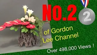 B39 創意插花—平行插法 Flower Arrangement   Parallel insertion skill