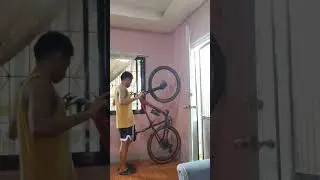 DIY bike hanger?  #shorts
