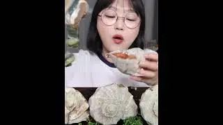 Juicy, testy Fresh From the Ocean😋🐌🐚#mukbang #asmrfood #koreanfood #bigbites #eatingvideos #eating