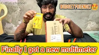 நீங்க சொன்ன multimeter தான் நான் வாங்கி இருக்கேன்🥰 #electrical #work #kuttus