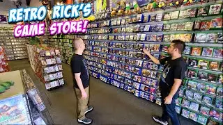 We Toured Retro Rick's HUGE Retro Game Store!