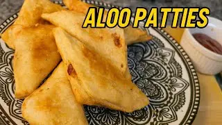 Crispy Aloo Patties Recipe | Bakery Style Potato puff