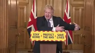 Boris Johnson is back at the daily UK briefings into the coronavirus outbreak | LIVE Casting