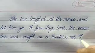 How To Learn Cursive Writing Small Letters 