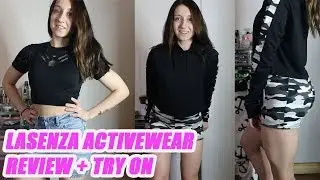 TRYING ON LASENZA ACTIVEWEAR!! + Review