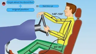 How NOT TO sit in a car + proper seating position | Tips for the DMV test