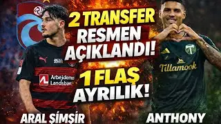 2 Transfer Resmen Açıklandı! 1 Flaş Ayrılık #trabzonspor 