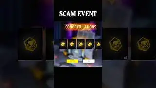 NEW SCAM EVENT FREE FIRE #freefire #shorts