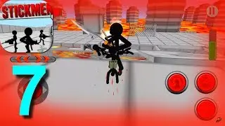 Stickman Gun Shooter 3D Walkthrough Part 7 ALL LEVELS / Android iOS Gameplay HD