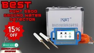 Best PQWT S500 Ground Water Detector Underground Finder Geophyscs Equipment Resistivity Meter Review