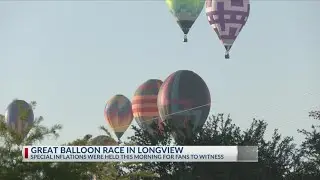PHOTOS: East Texans take to the skies during Great Texas Balloon Race