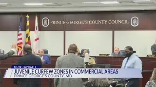 Prince George's County council introduces juvenile curfew zone bill
