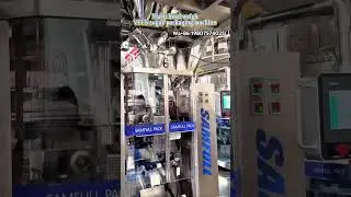 Samfull multi head weigher VFFS sugar packaging machine,white sugar filling sealing device #machine
