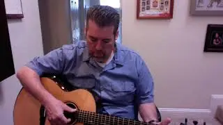 Kevin Ryan Nightingale African Blackwood Acoustic Guitar