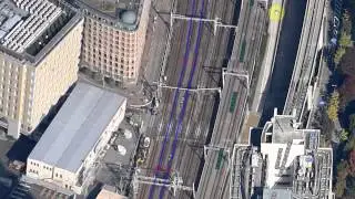 Route editor tool for TrainOnMap
