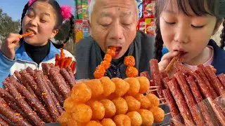 Video đồ ăn vặt Trung Quốc trên Tik Tok丨Những món ăn vặt mà hồi nhỏ mẹ không cho ănEP458