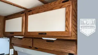 Как отреставрировать шкафы в Airstream B190 | Проект по деревообработке своими руками