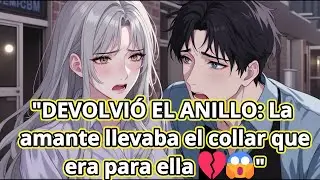 DEVOLVIÓ EL ANILLO: La amante llevaba el collar que era para ella 💔😱