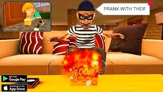 PRANK WITH THIEF UNCLE 🤣🤣 | ROBBERY CLASH  GAMEPLAY