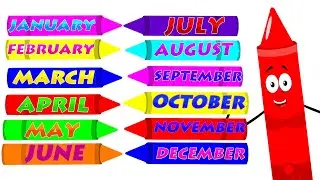 January, February | Months Of The Year Song + More Learning Videos for Kids