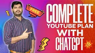 Complete YouTube Plan with Chat GPT | Chat GPT | ChatGPT | Free Chat GPT Course