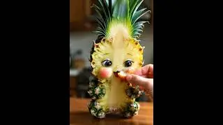Asmr Pineapple Fruit Satisfying 😱 #shorts #fruit